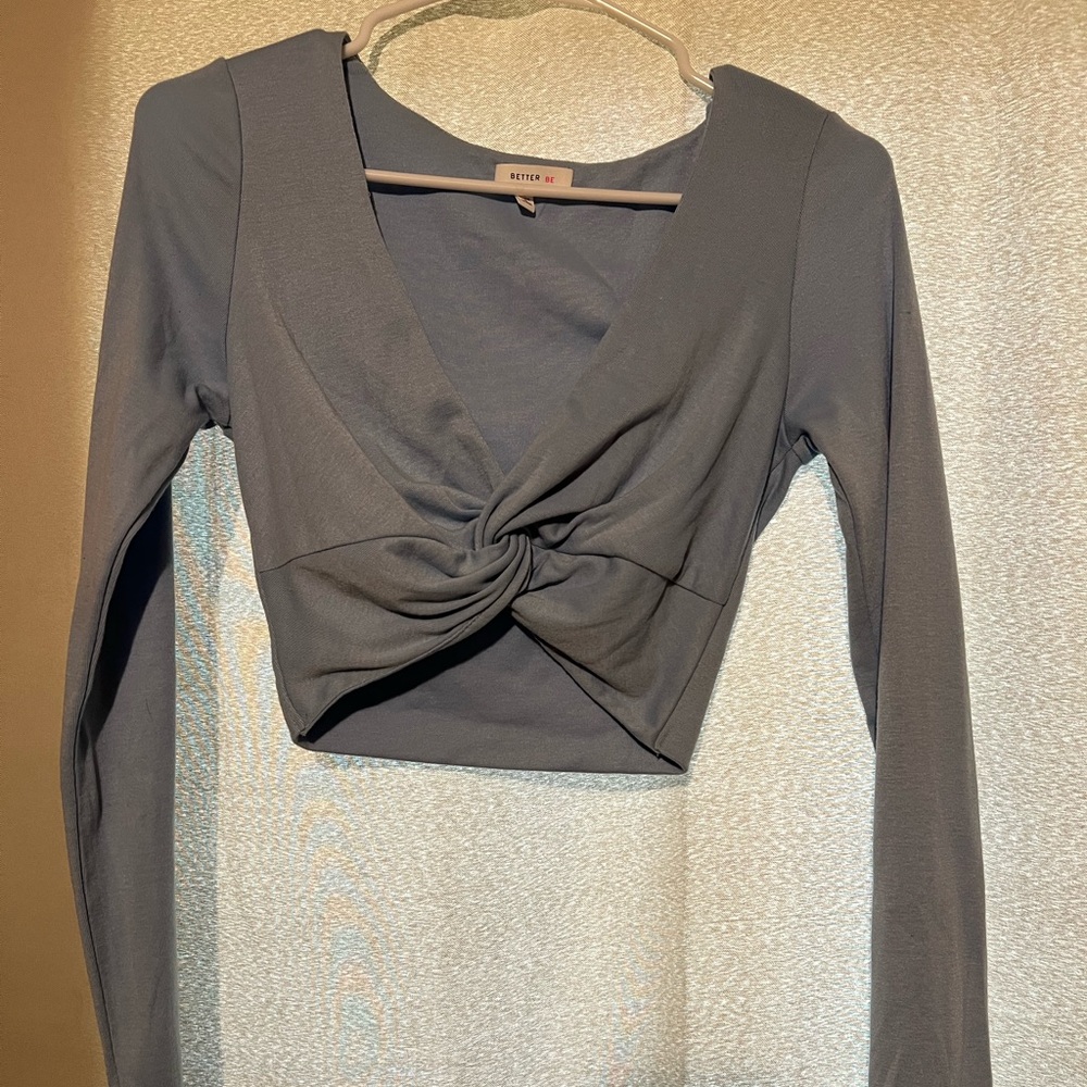 Cropped long sleeve